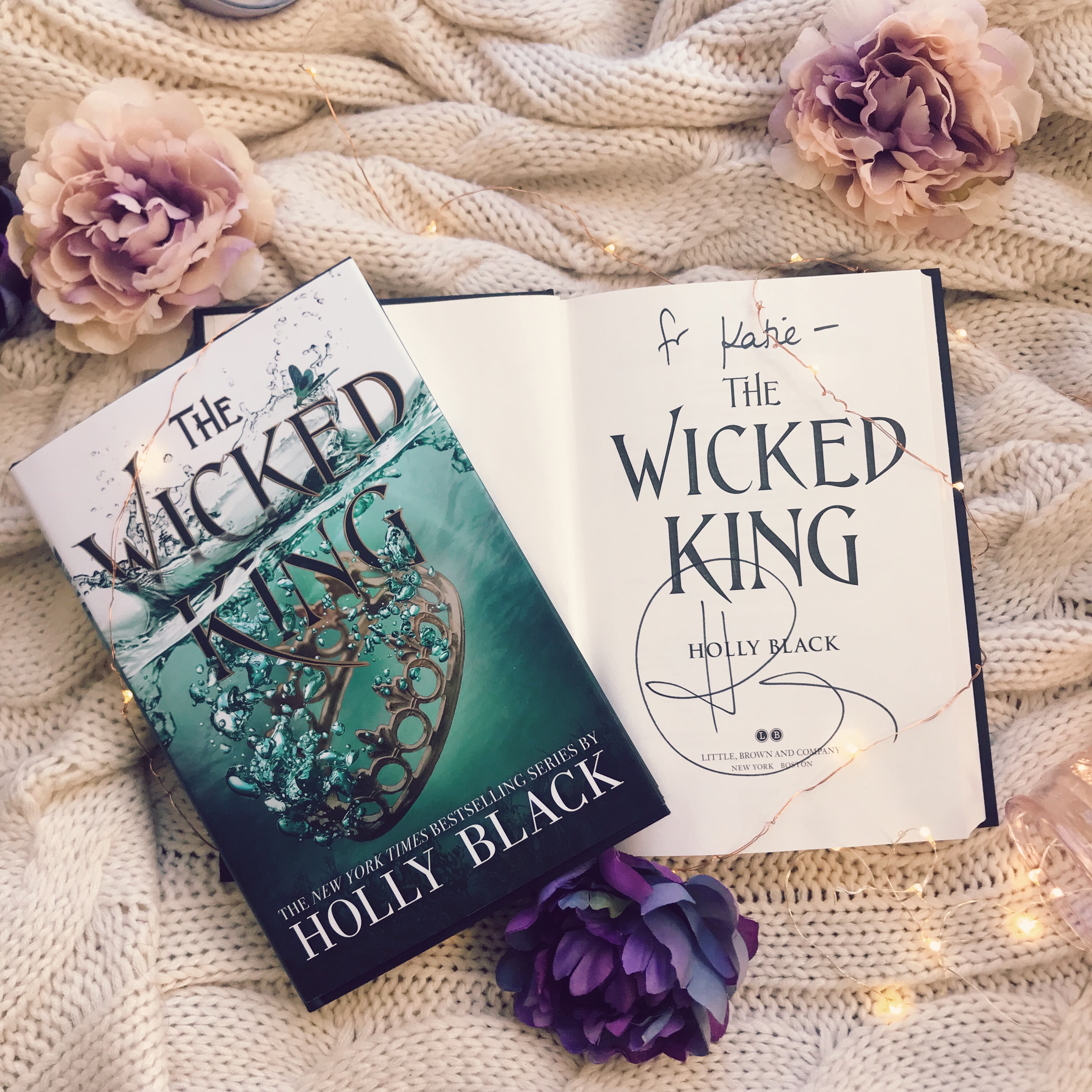 Signed copy of Holly' Blacks the Wicked King