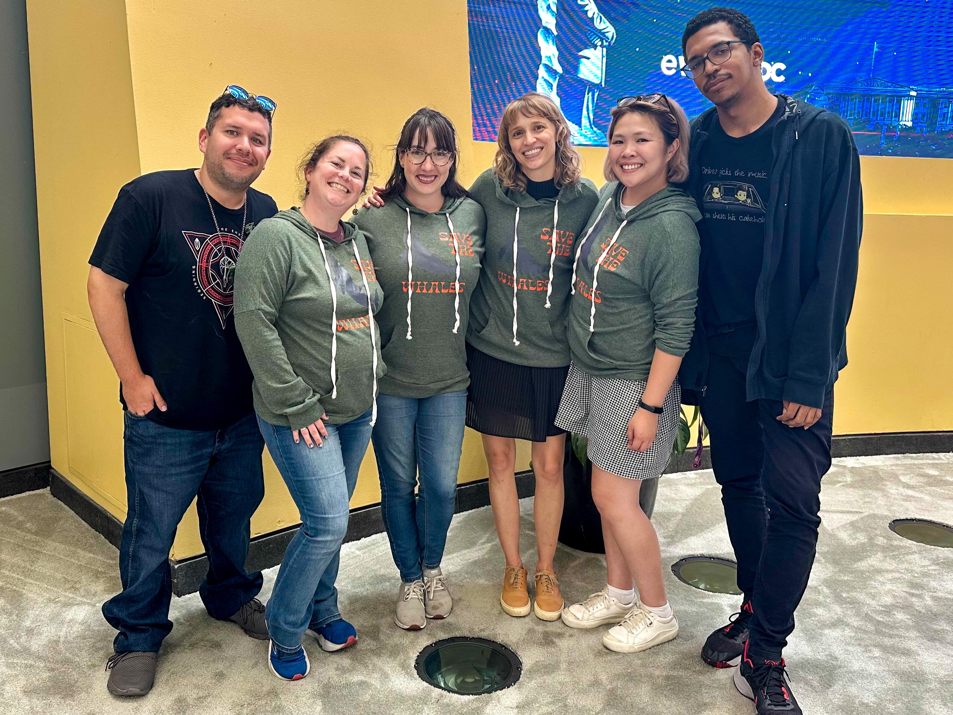 Kaite, Susan Dennard and other DenNerds at the National Book Festival where Sooz was a featured author.